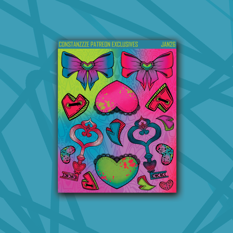 Queen of Hearts Base Deco Sheet Bundle