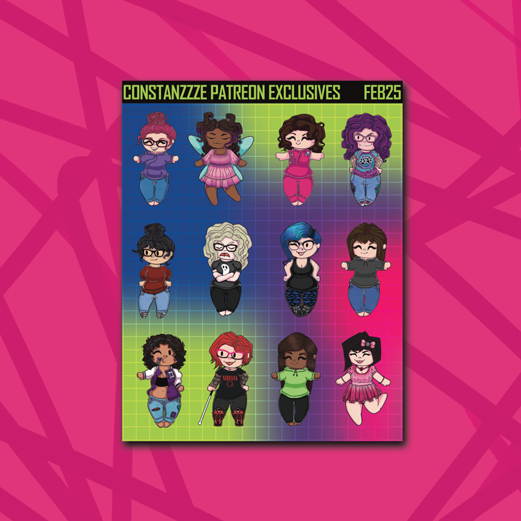 February Chibi Base Sheet Bundle