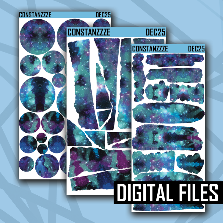 Digital Constellations Galaxy Layering Bundle