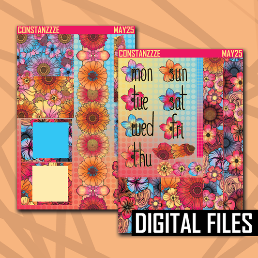 Digital 318 Florals Journaling Kit