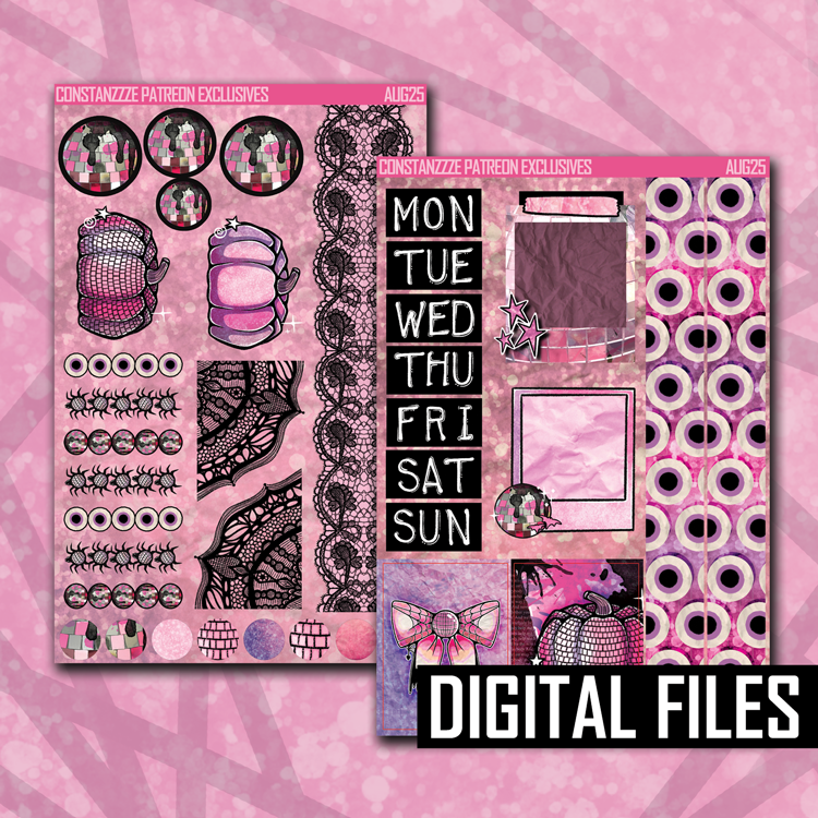 Digital Spooky Disco Journaling Kit
