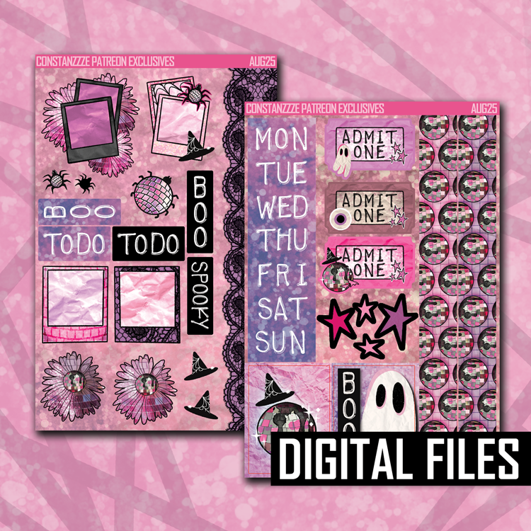 Digital Spooky Disco Journaling Kit