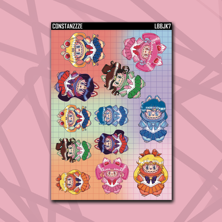 BooBoos Large Deco Sheets
