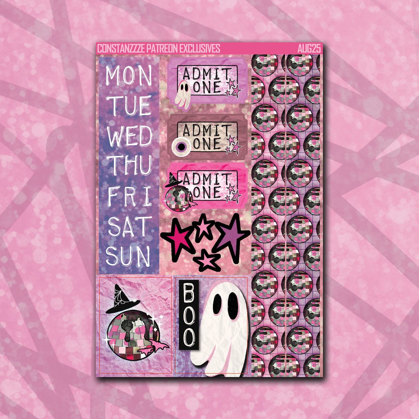 Spooky Disco Journaling Kit