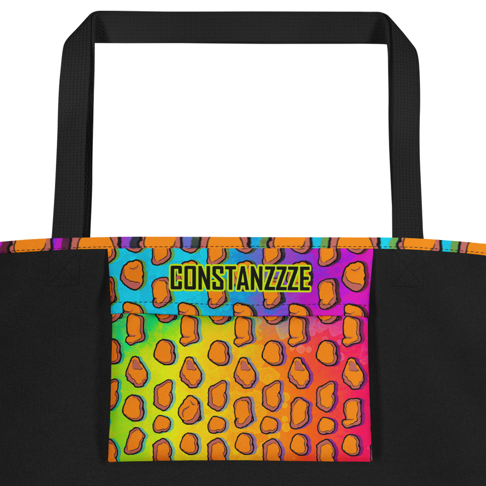 Chicken Nugget Large AF All-Over Print Tote Bag