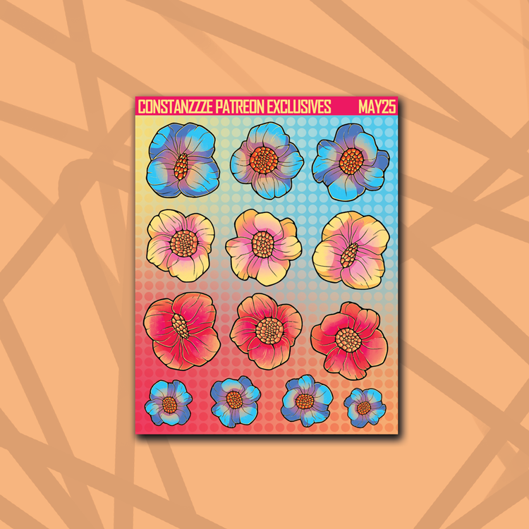 318 Florals Base Deco Sheet Bundle