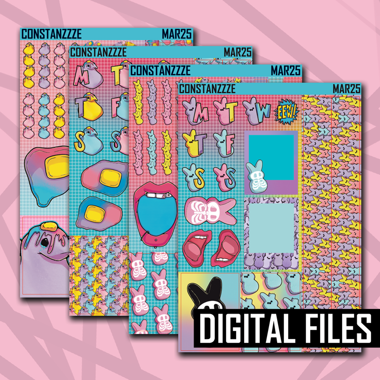 Digital My Peeps Journaling Kit Addon