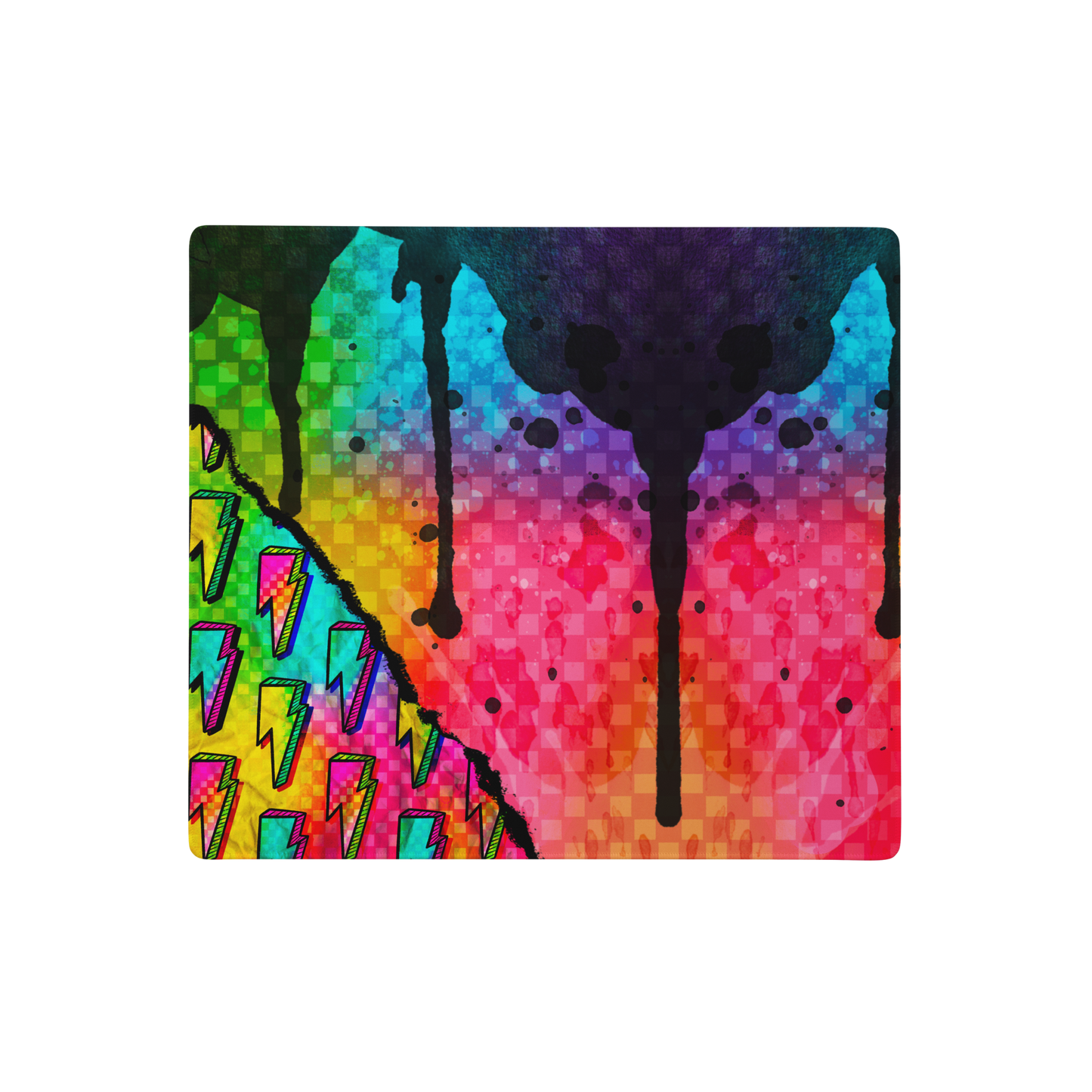 Splatter Rip Desk Mat