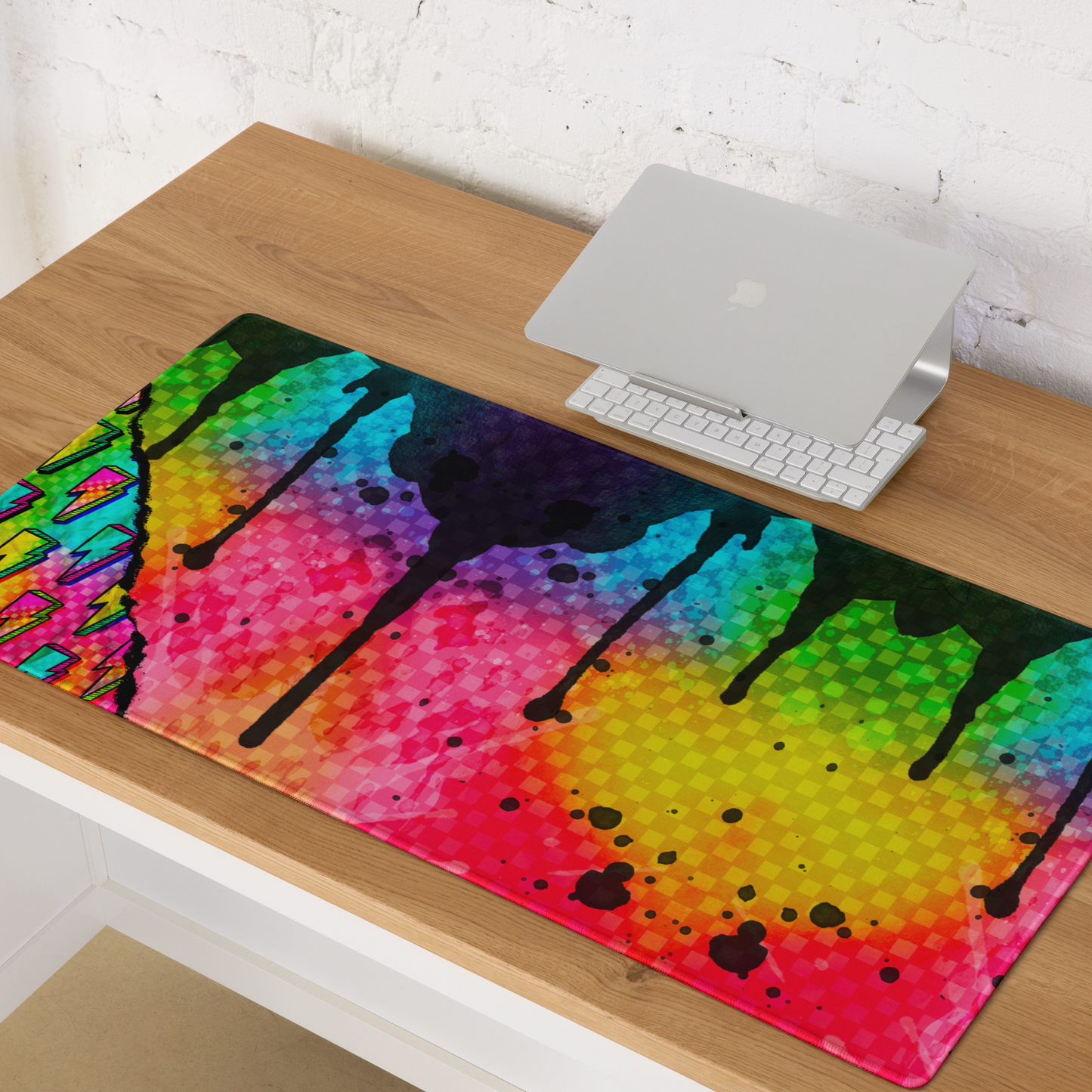 Splatter Rip Desk Mat
