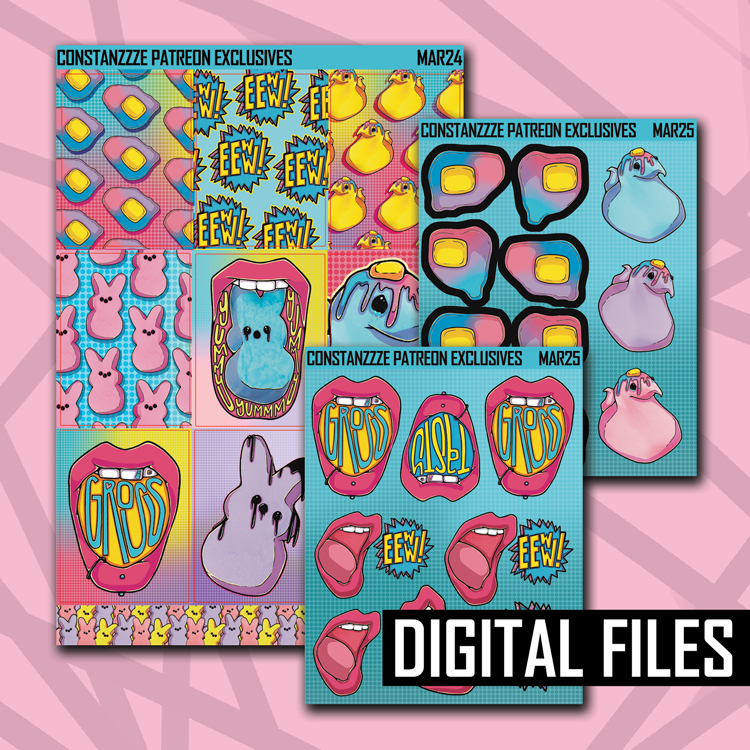 Digital My Peeps Deco Sheet Bundle