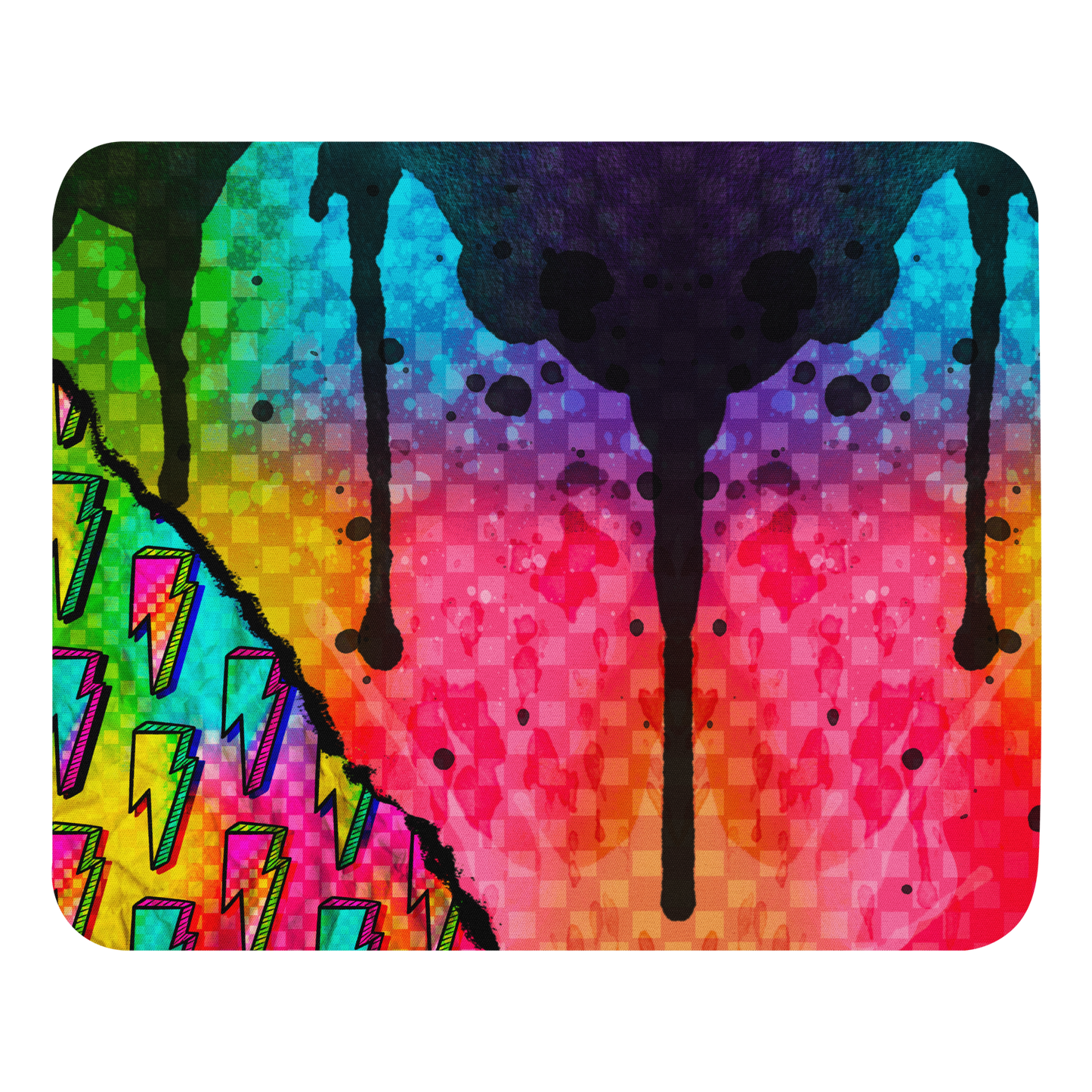 Splatter Rip Mouse Pad