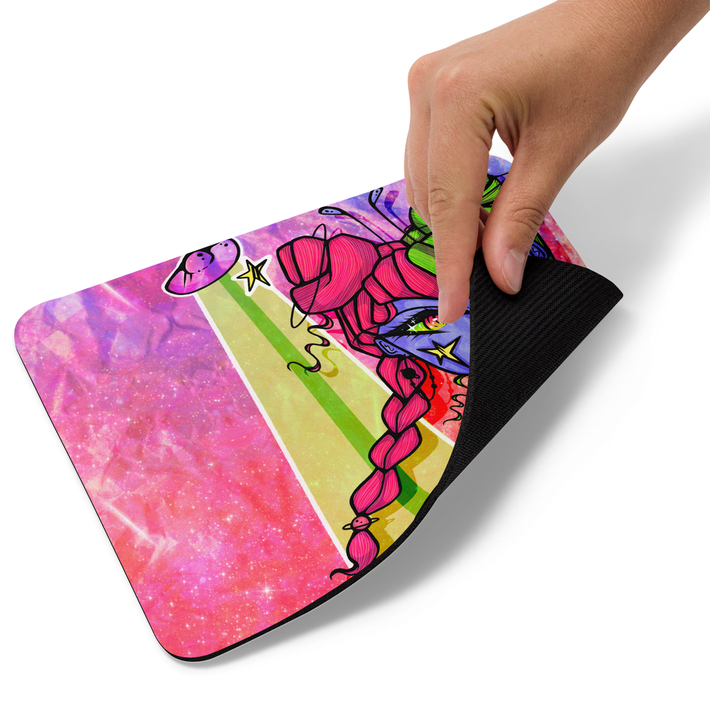 Space Girl Mouse Pad