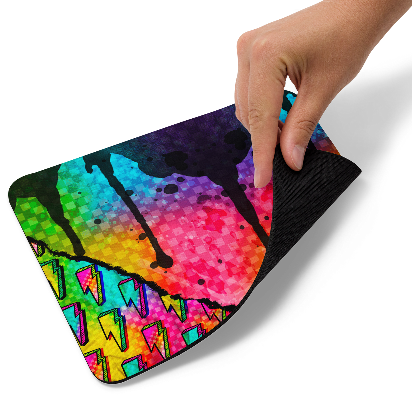 Splatter Rip Mouse Pad