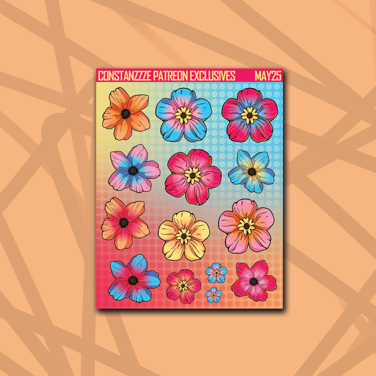 318 Florals Base Deco Sheet Bundle