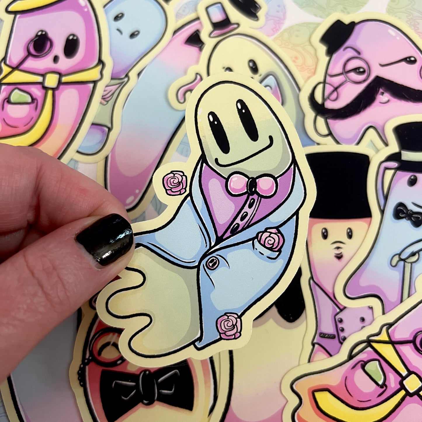 Pastel Dapper Boo Die Cut Bundle