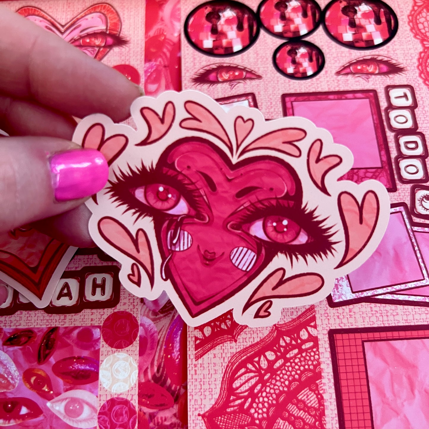 Eye Heart U Die Cut Bundle