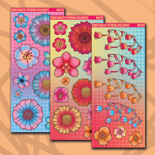 318 Florals Higher Sheets Deco Bundle