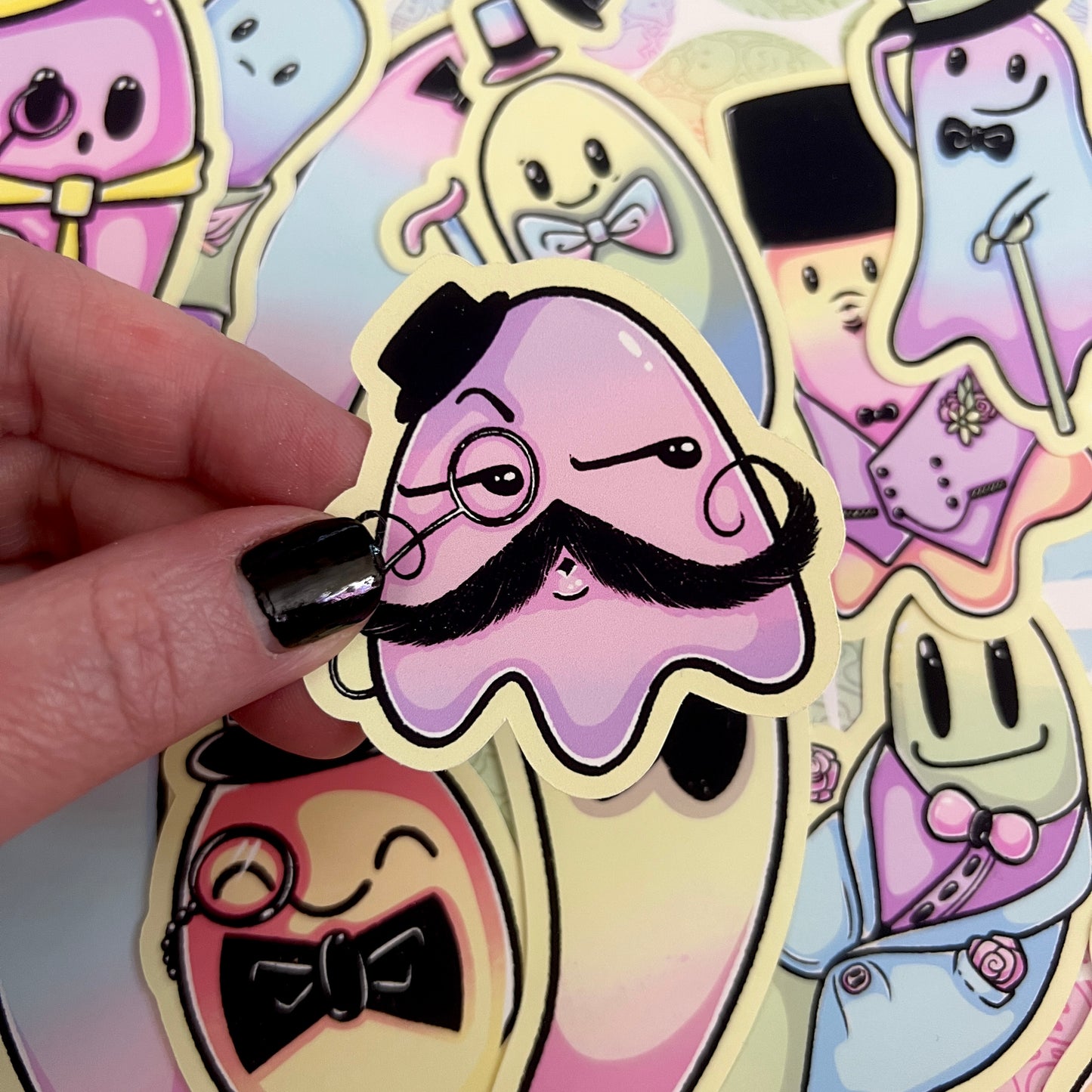Pastel Dapper Boo Die Cut Bundle