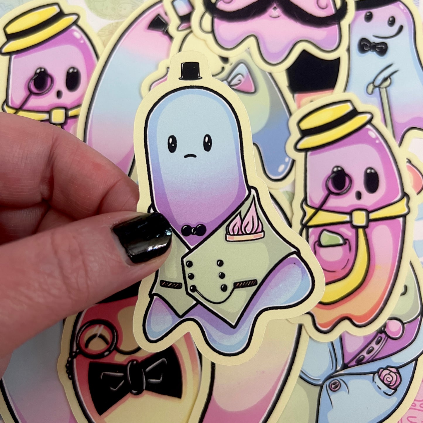 Pastel Dapper Boo Die Cut Bundle