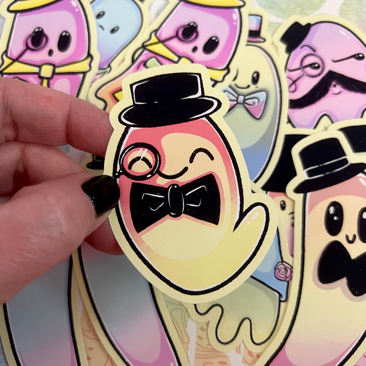 Pastel Dapper Boo Die Cut Bundle