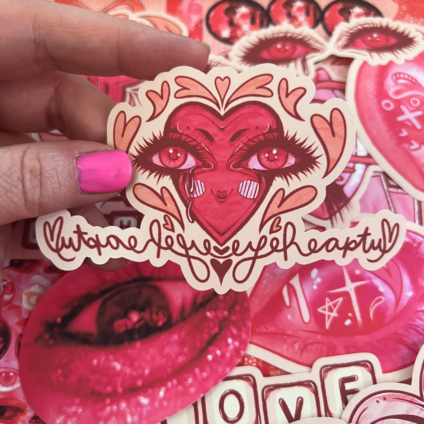 Eye Heart U Die Cut Bundle