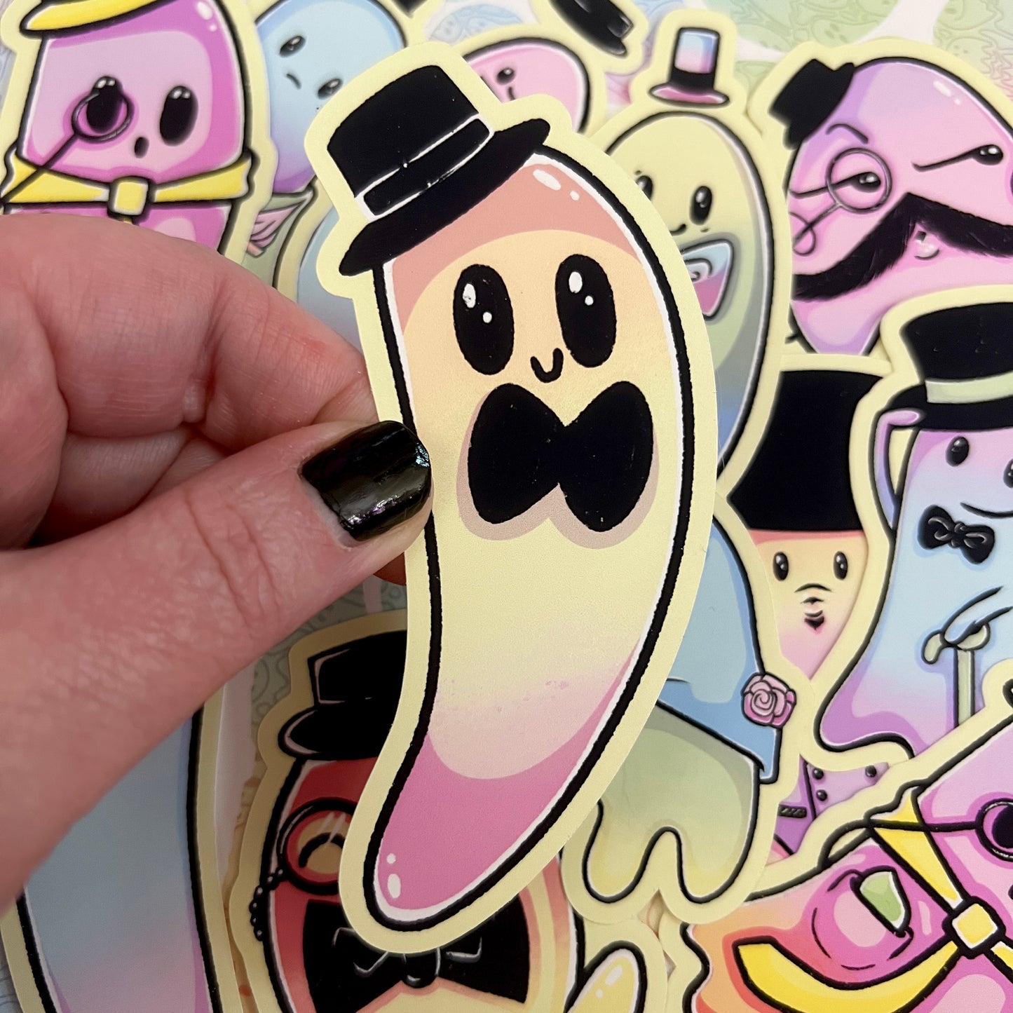 Pastel Dapper Boo Die Cut Bundle