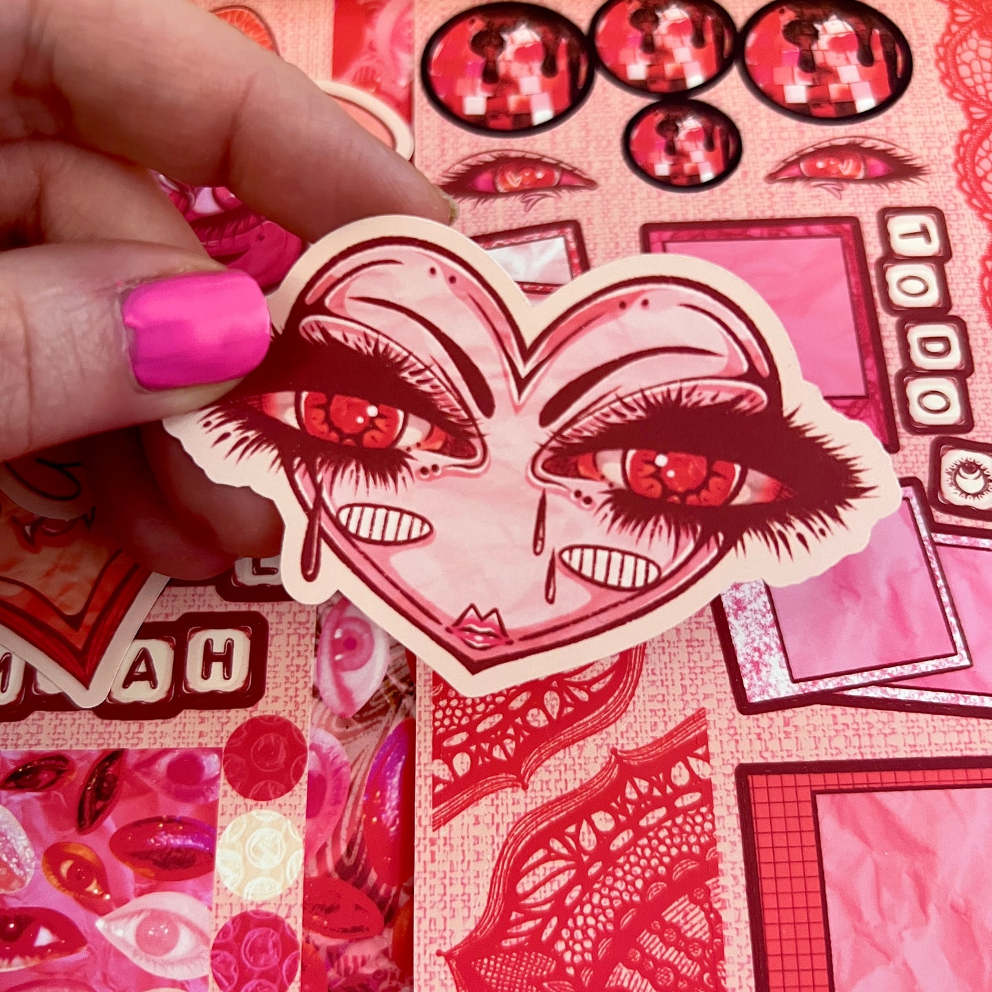 Eye Heart U Die Cut Bundle