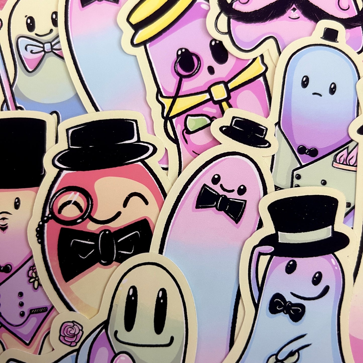 Pastel Dapper Boo Die Cut Bundle