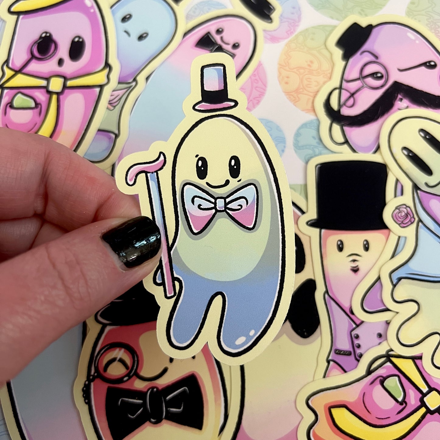 Pastel Dapper Boo Die Cut Bundle