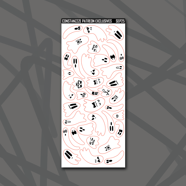 Black and White Dapper Boos Higher Deco Sheet Bundle