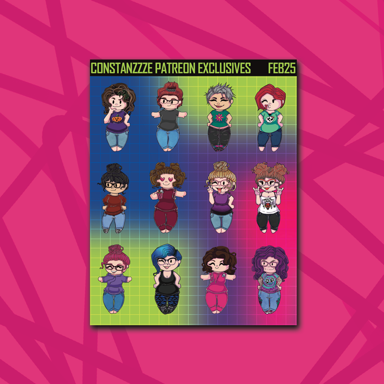 February Chibi Base Sheet Bundle