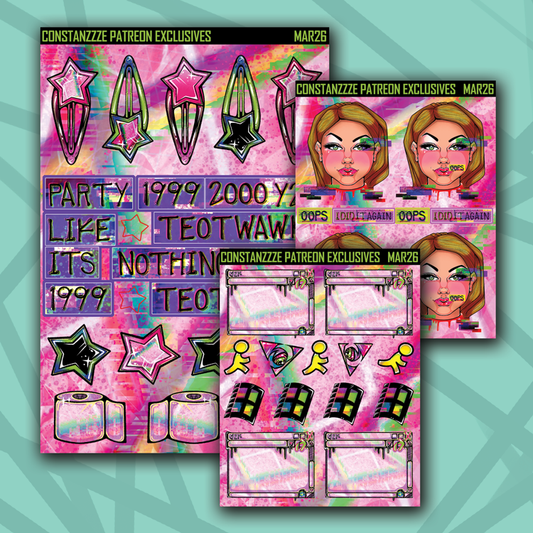 Y2K Base Deco Sheet Bundle