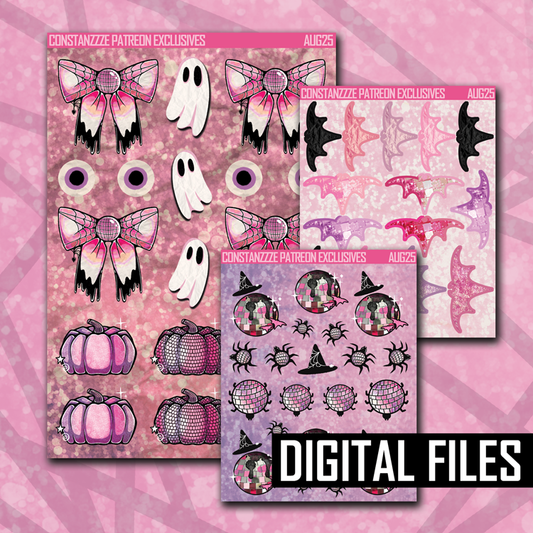 Digital Spooky Disco Base Sheet Bundle