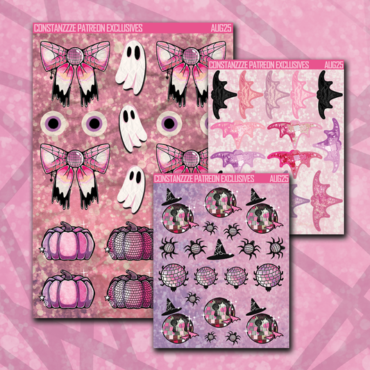 Spooky Disco Base Deco Sheet Bundle