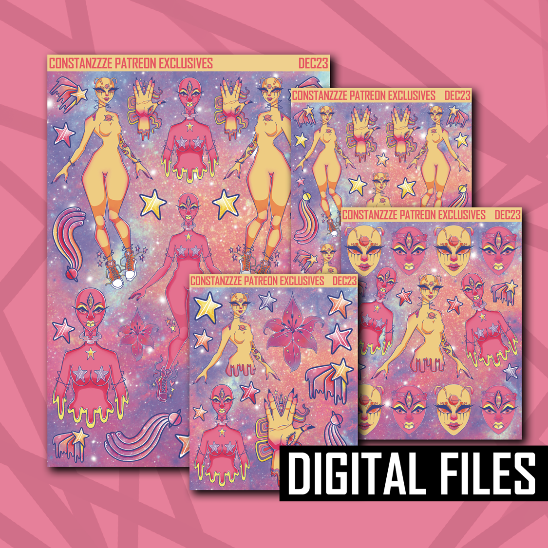 Digital Andromeda Base Sheet Bundle