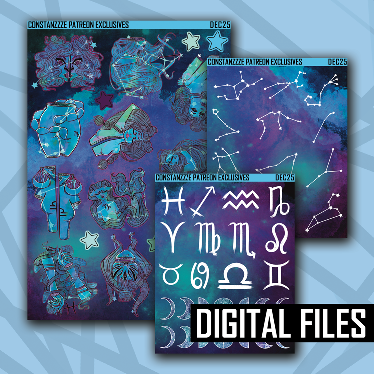 Digital Constellations Base Sheet Bundle