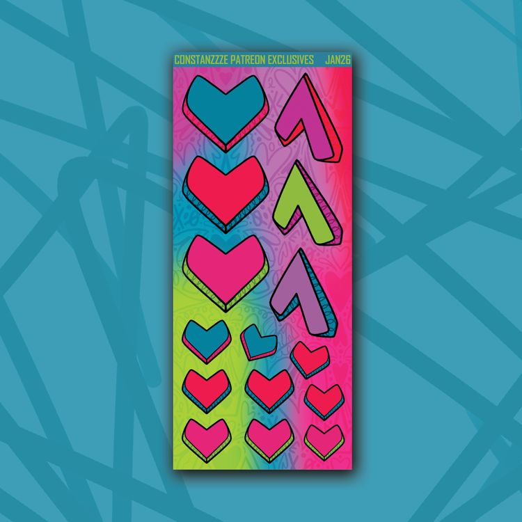 Queen of Hearts Higher Deco Sheet Bundle