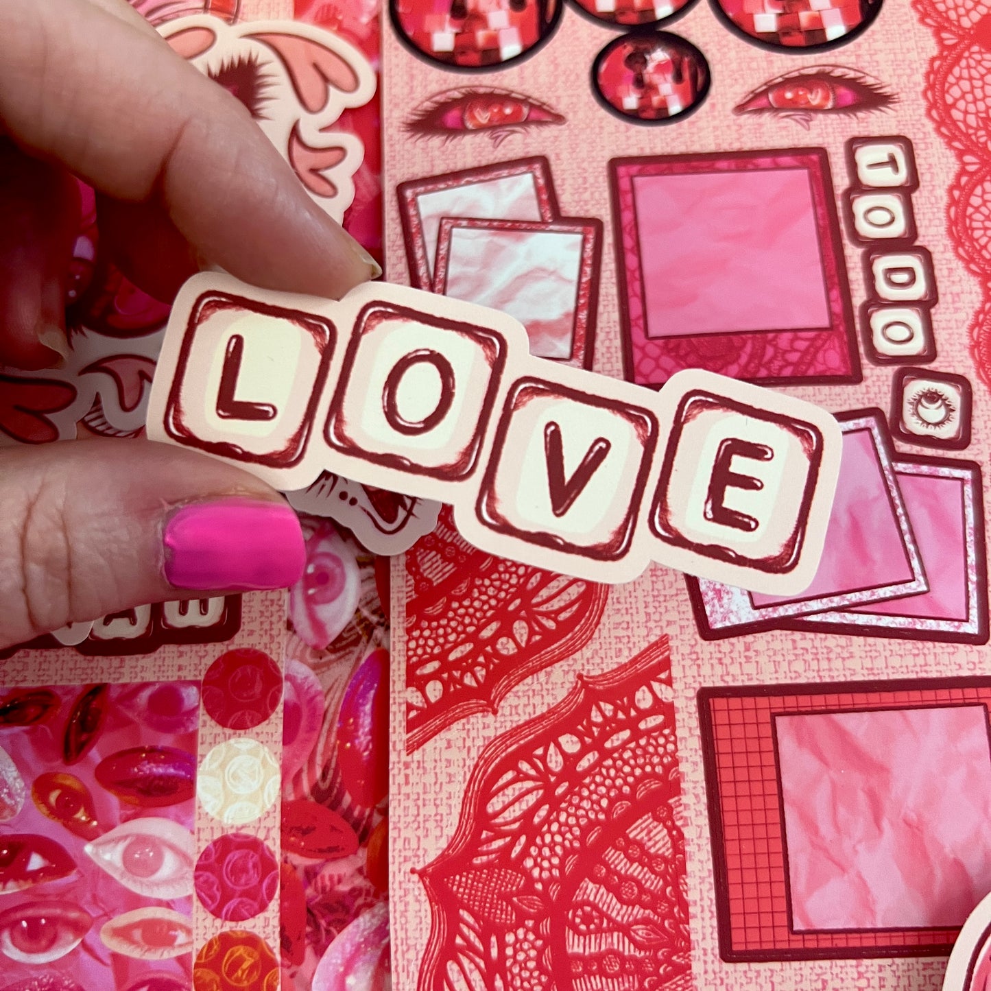 Eye Heart U Die Cut Bundle