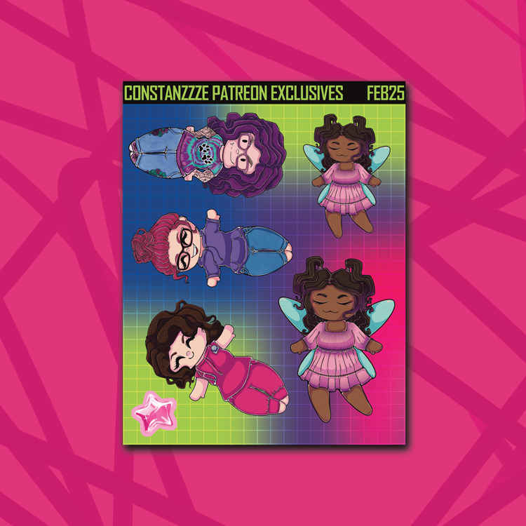 February Chibi Deco Sheet #2