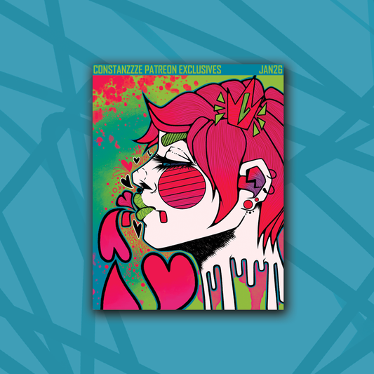 Queen of Hearts Full Sticker Deco Sheet