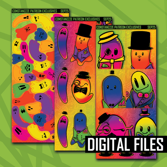 Digital Bright Dapper Boos Higher Sheet Bundle