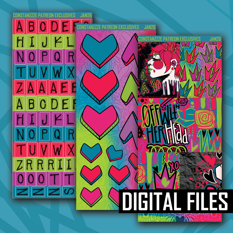 Digital Queen of Hearts Higher Sheet Bundle