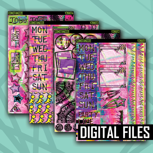 Digital Y2K Journaling Kit