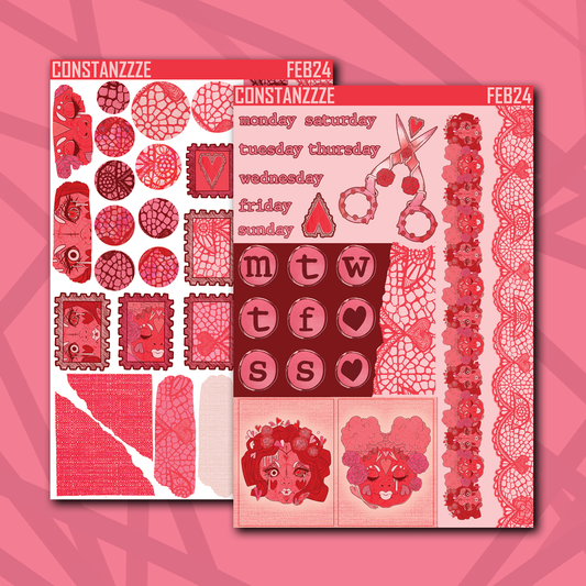 Dollies and Doilies Journaling Kit