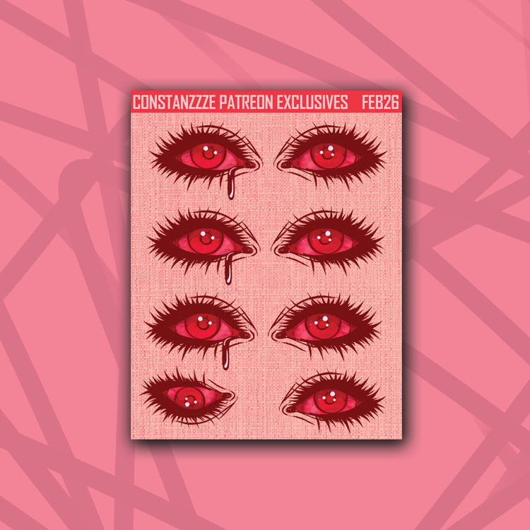 Eye Heart U Pair of Eyes Deco Sheet