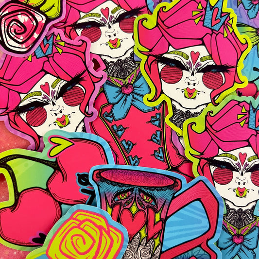 Queen of Hearts Queenie Die Cut Bundle