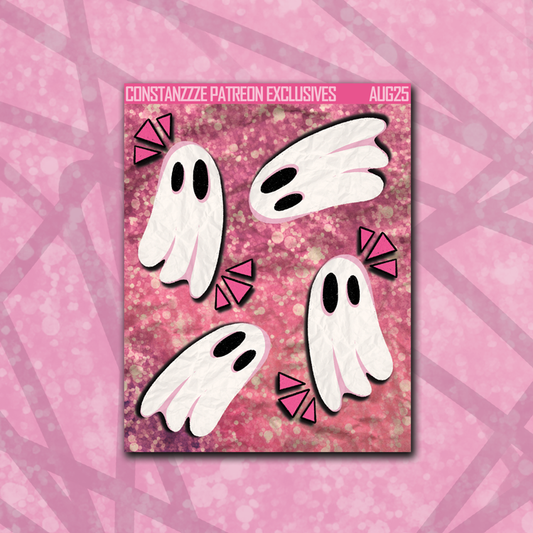 Spooky Disco Ghost Deco Sheet