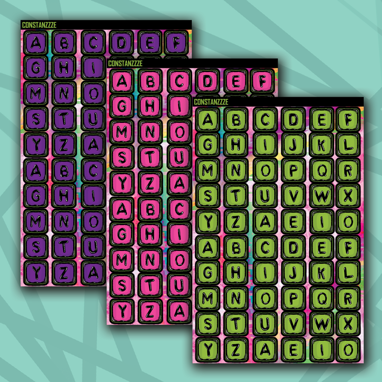 Y2K Jumbo Bead Letters