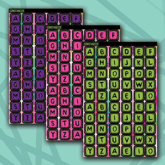 Y2K Jumbo Bead Letters