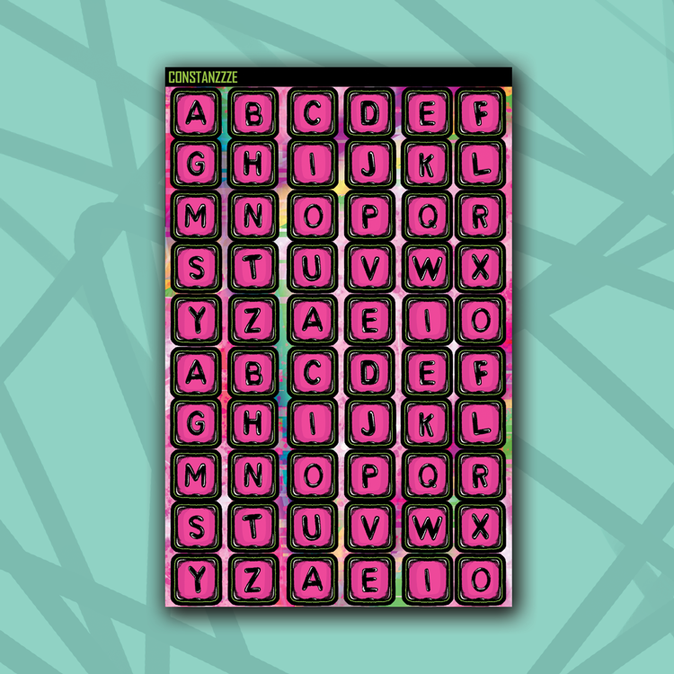 Y2K Jumbo Bead Letters